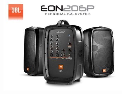Sistema de megafonía personal JBL EON206P. 