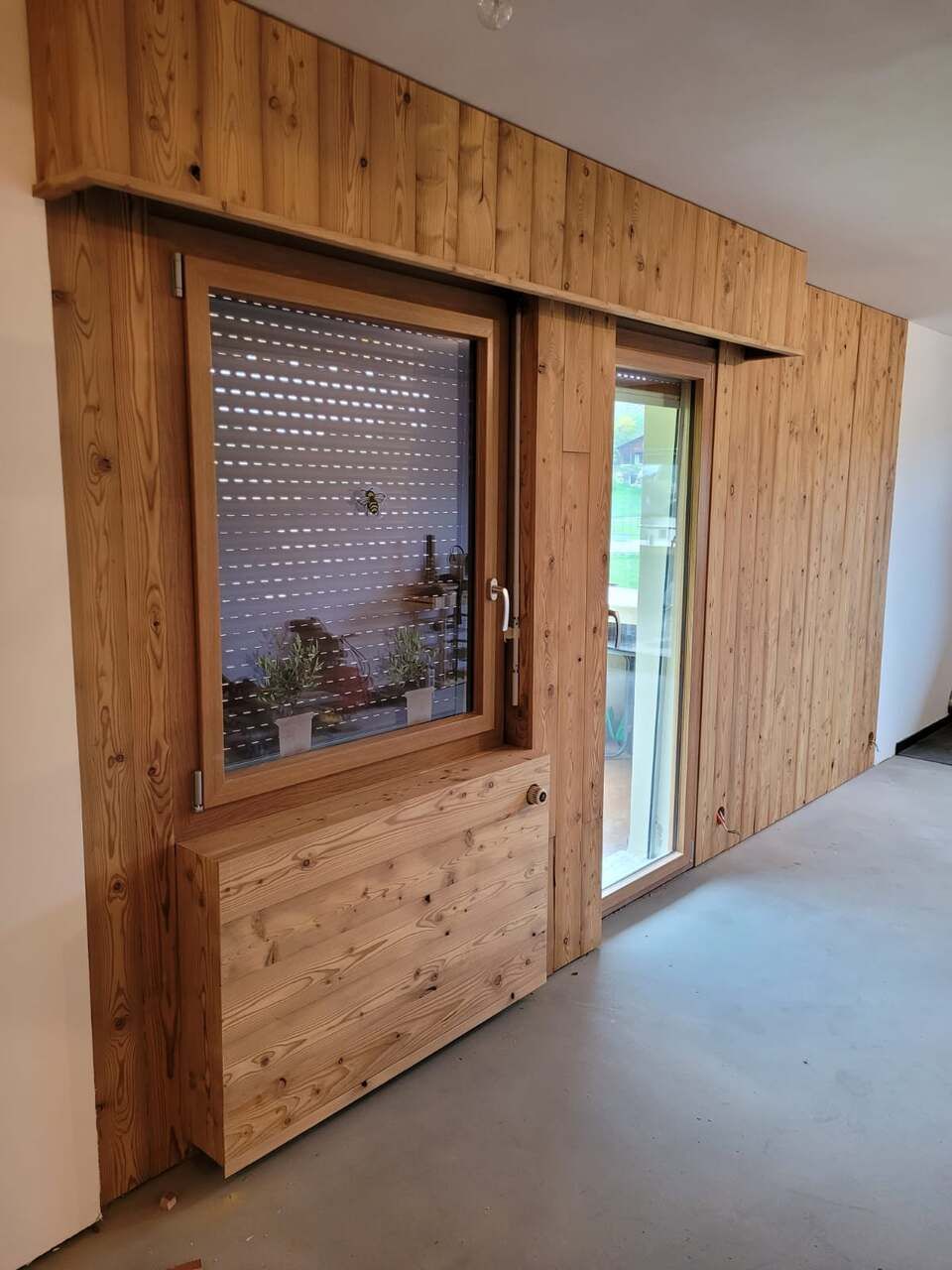 store en bois