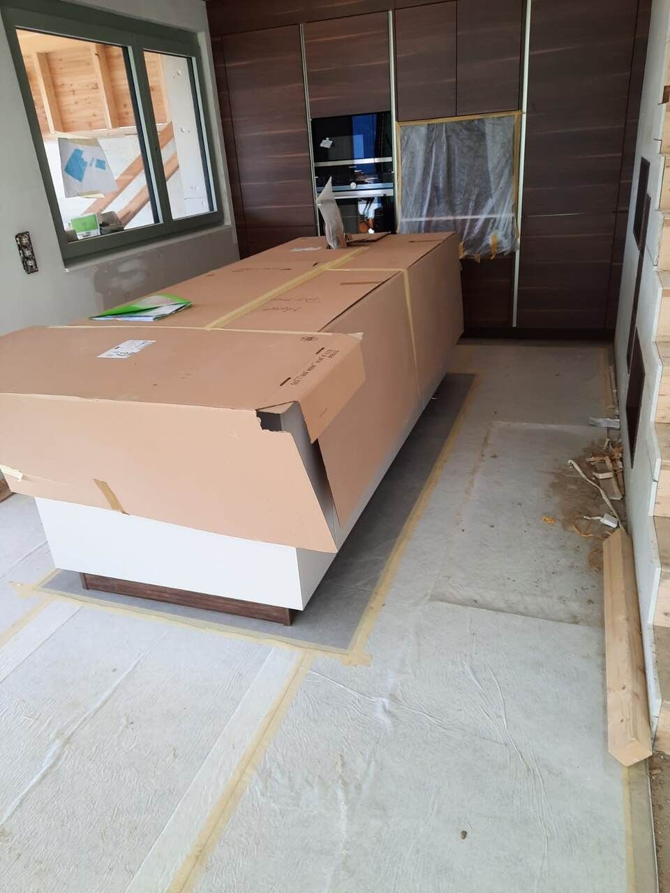 installation de cuisine