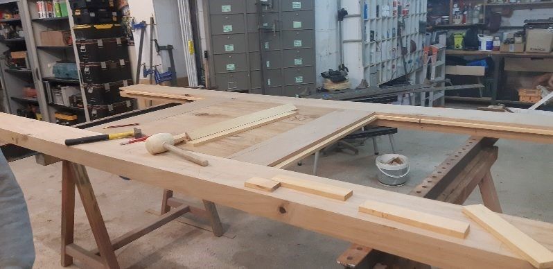 Fabrication d'un meuble de salle de bains