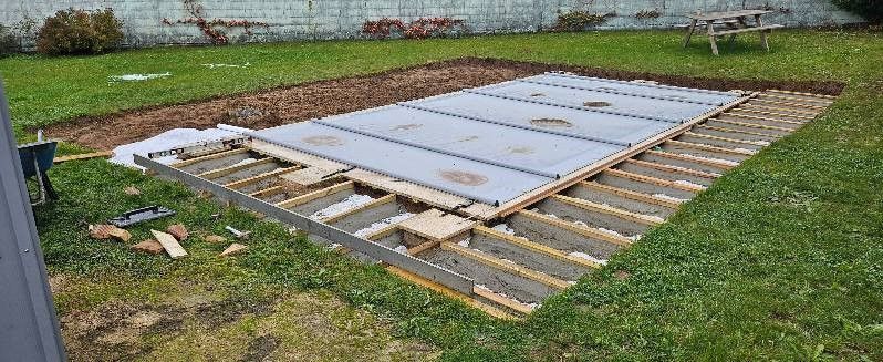 Aménagement extérieur en bois