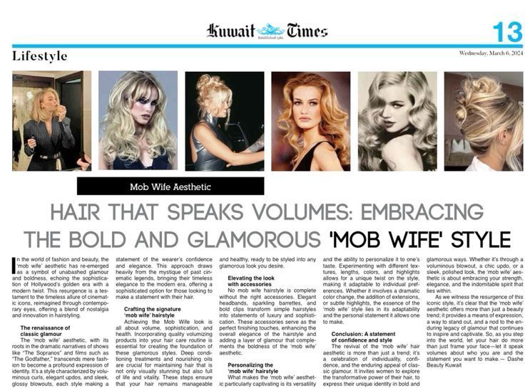 Dashe Beauty Mobwife Hair Article