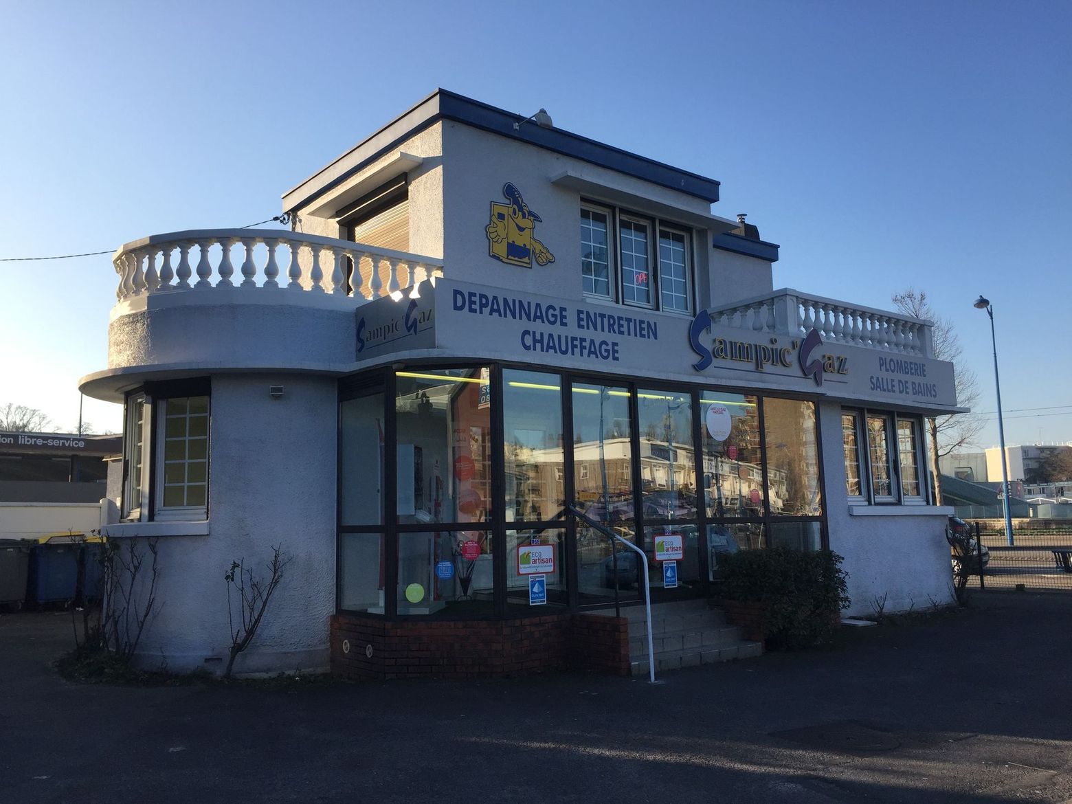 Locaux de l'entreprise Sampic' Gaz & Pac.