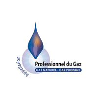 Logo Professionnel du Gaz (PG).
