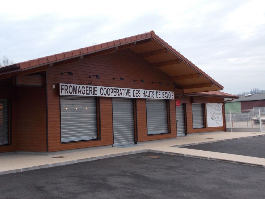 Devanture d'un commerce alimentaire