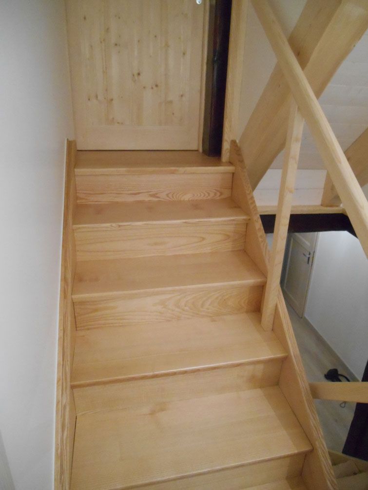 Escalier en bois