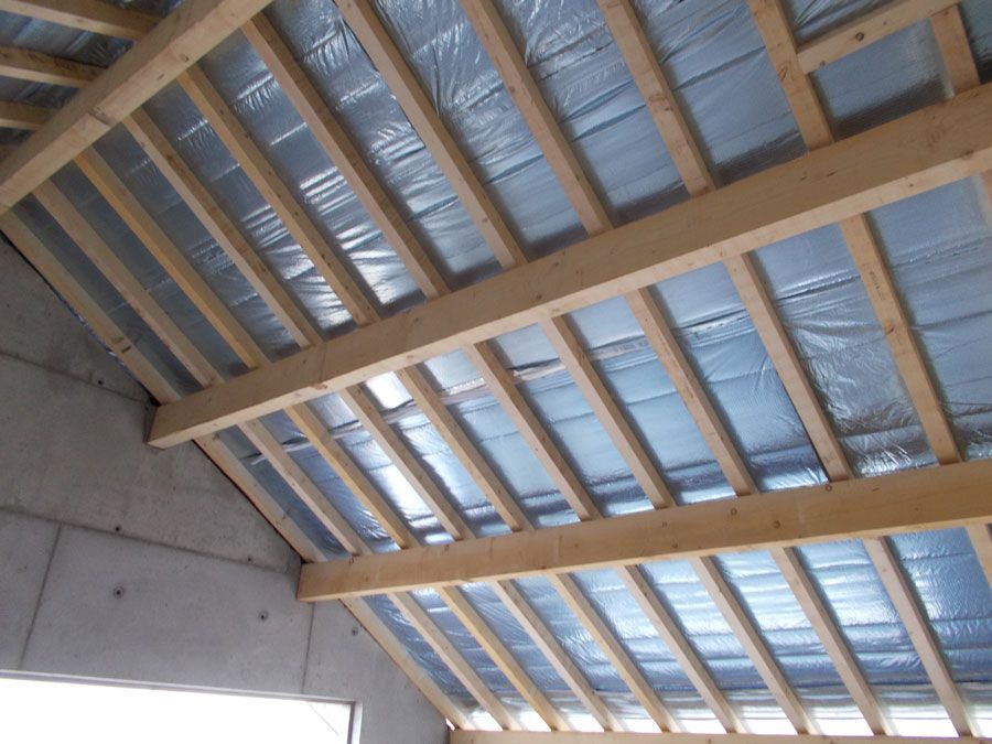 Isolation d'une toiture par les combles