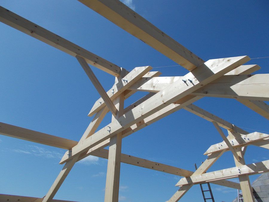 Charpente en bois