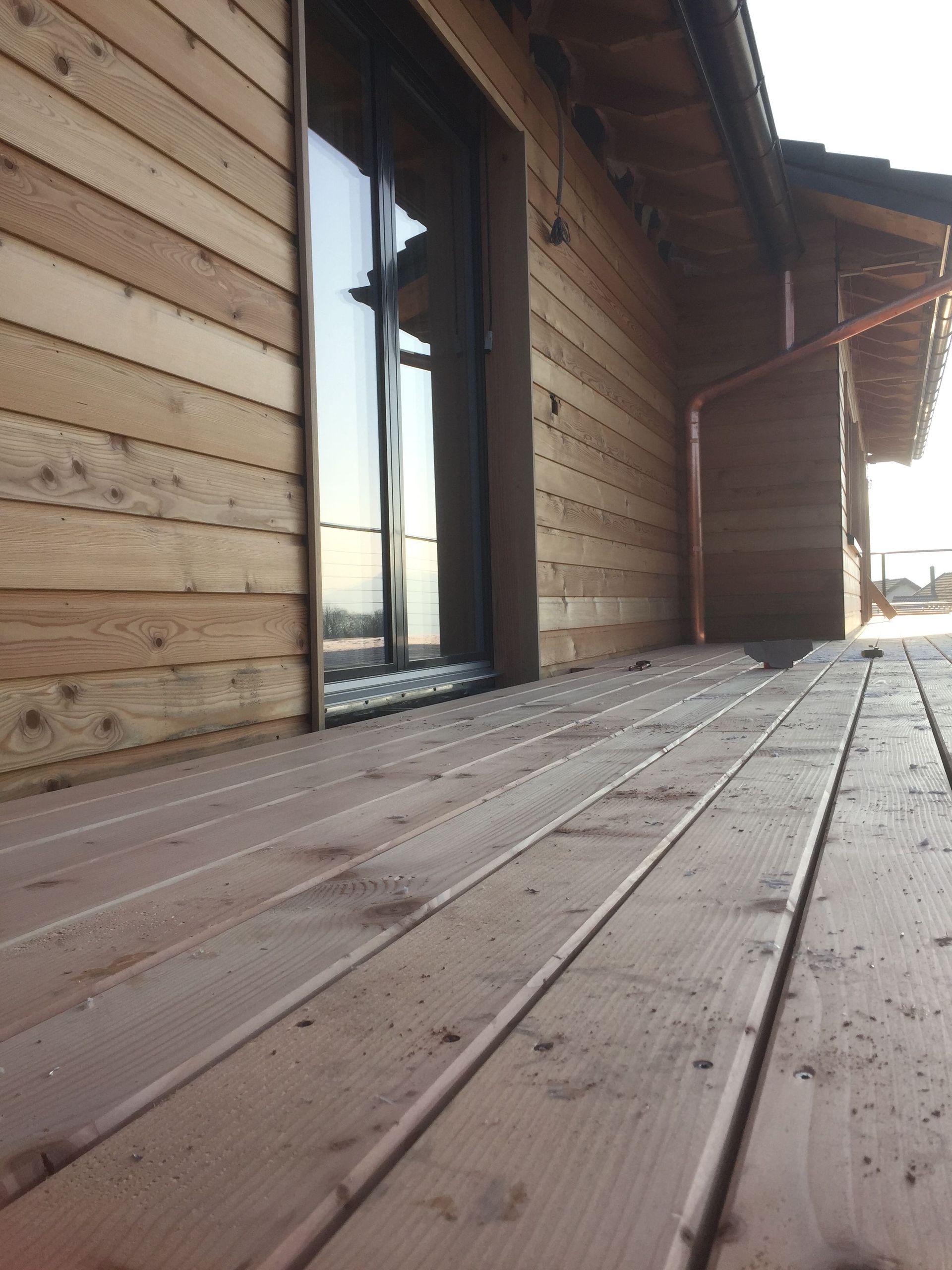 Holzfassade/Holzterrasse-Tobler Spenglerei und Bedachungen