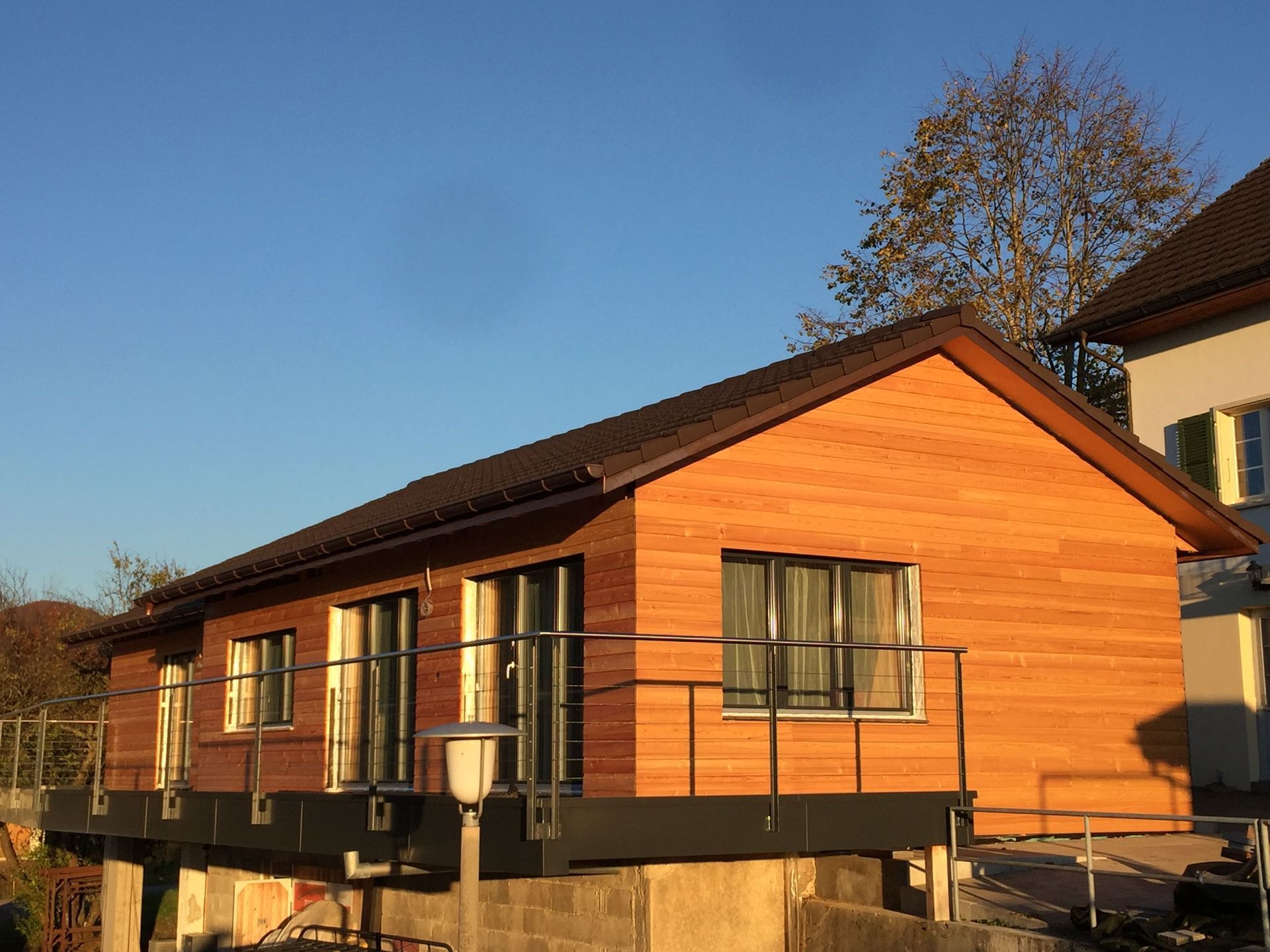 Sitzplatzüberdachung - Tobler Spenglerei und Bedachungen