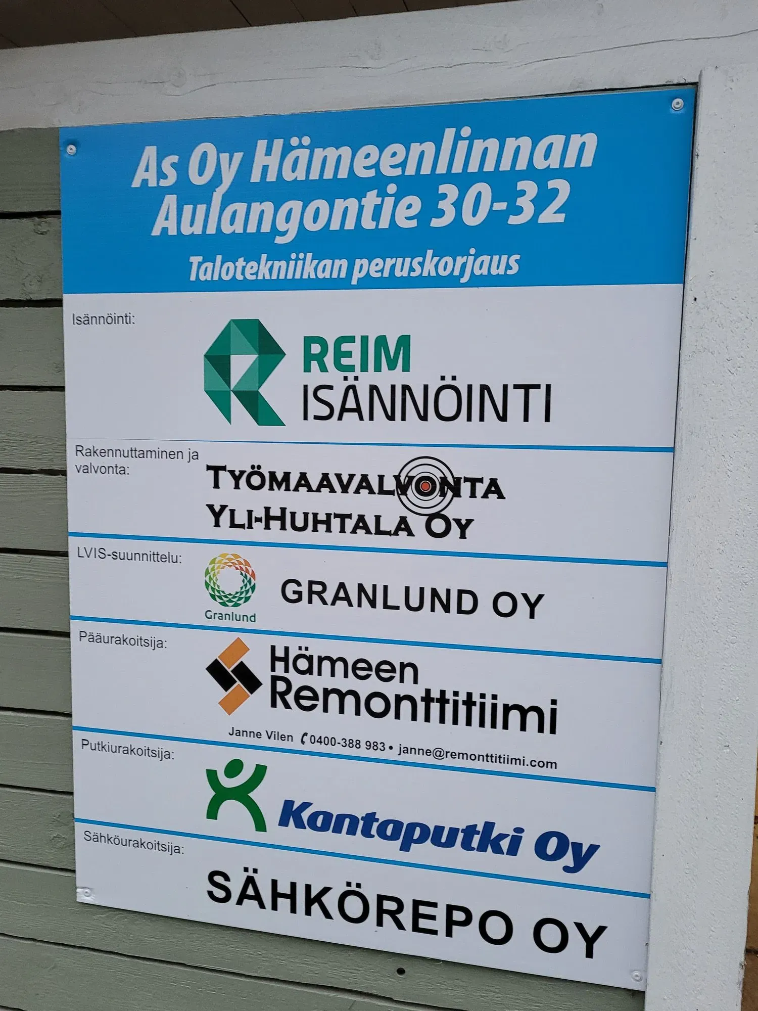 Työmaavalvonta Yli-Huhtala Oy