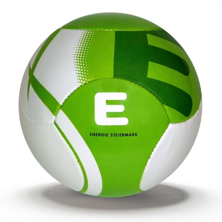 Angebot - Fußbälle bedrucken lassen: Motiv Label Energie Steiermark