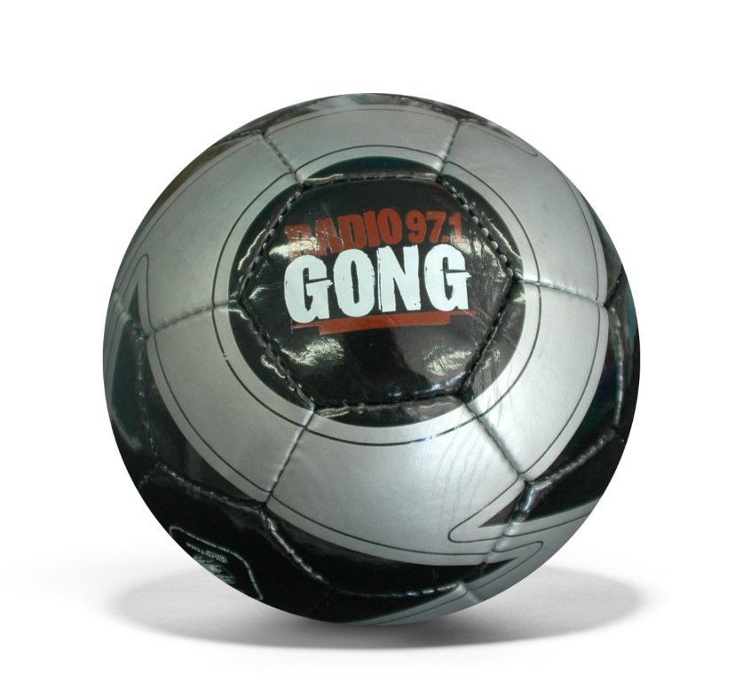 Angebot - Fußbälle bedrucken lassen: Motiv Radio Gong