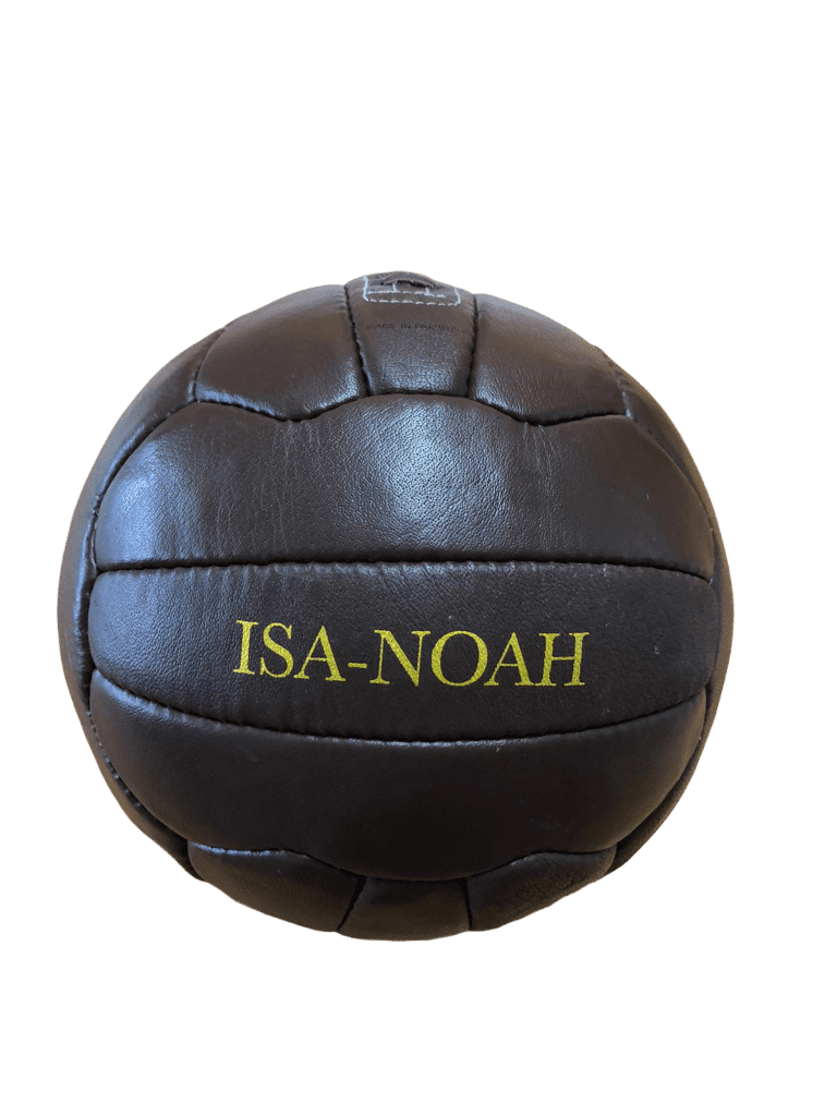 Angebot - Fußbälle bedrucken lassen: Motiv Retro ISA NOAH