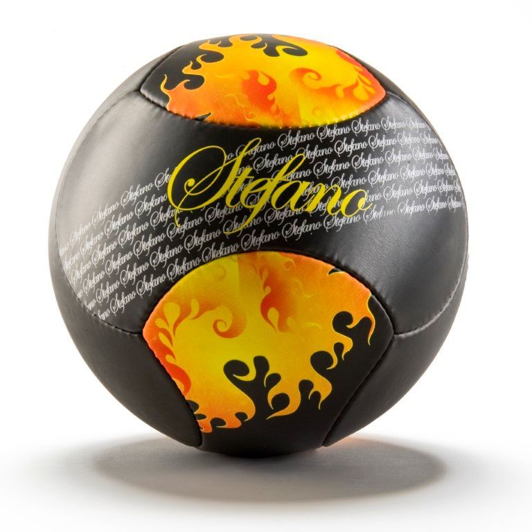 Angebot - Fußbälle bedrucken lassen: Motiv Label Stefano