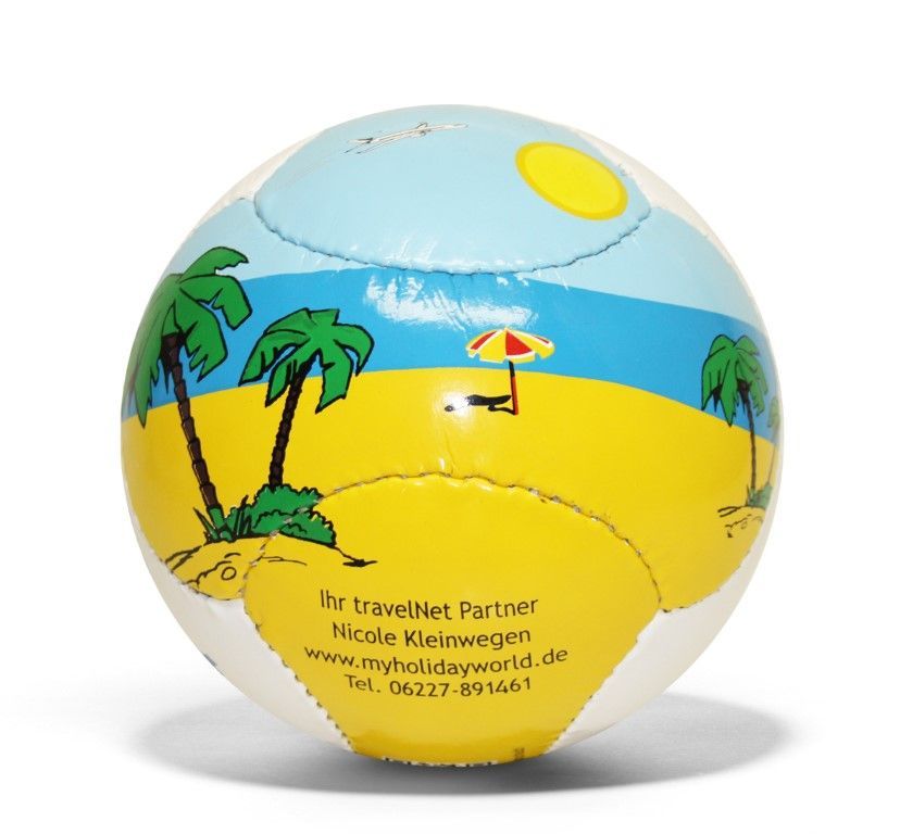 Angebot - Werbebälle bedrucken lassen: Motiv Travelnet