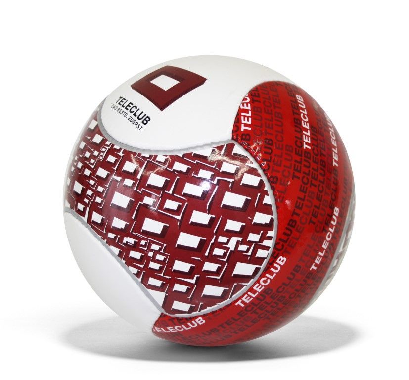 Angebot - Fußbälle bedrucken lassen: Motiv Teleclub Sixpack