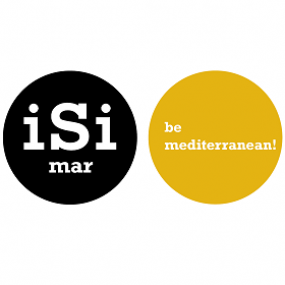 Un logotipo para Isi Mar que dice 