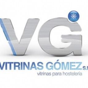 A logo for vg vitrinas gomez vitrinas para hosteleria