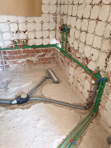 Υδραυλικές Εγκαταστάσεις - Εργασίες