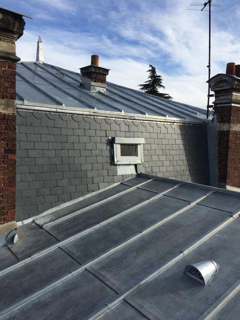 Travaux de zinguerie