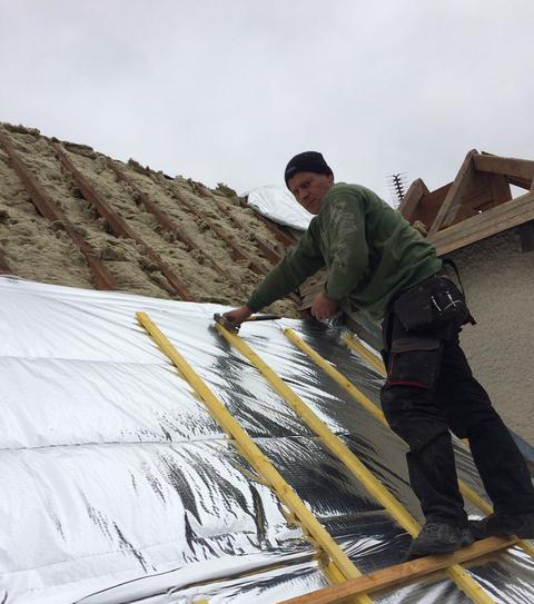 Couvreur étanchéité