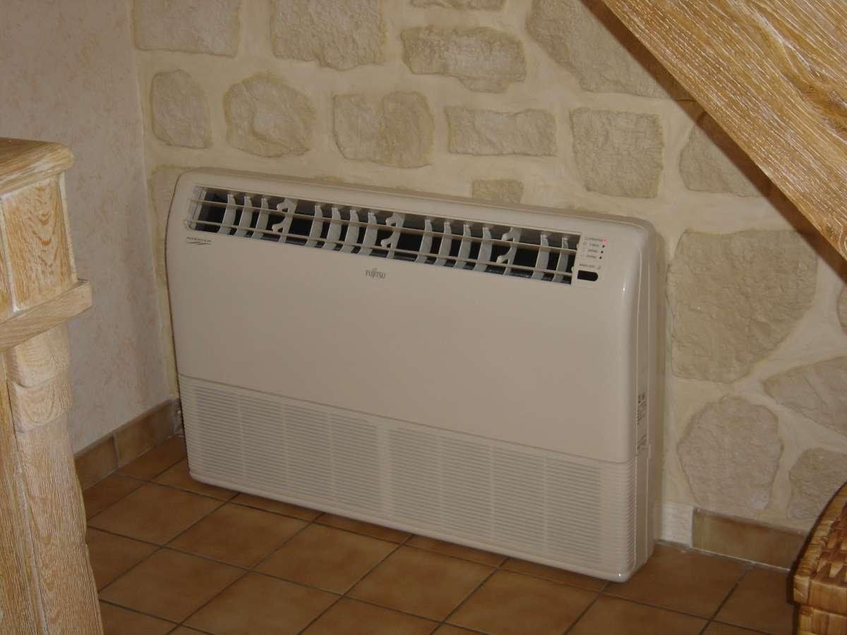 Installation d'une console de climatisation par GM Electroménager à Mézières sur Seine, dans les Yvelines (78)