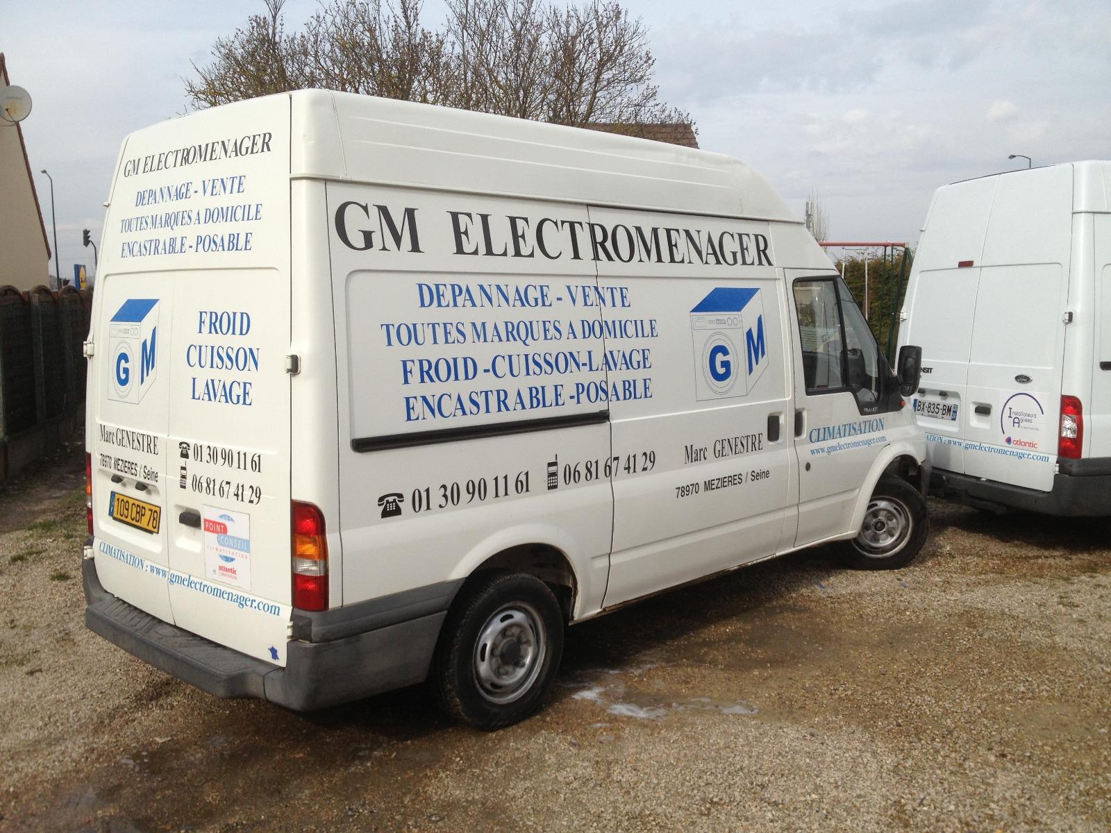 Véhicule GM Electroménager à Mézières sur Seine - Installation de votre climatisation