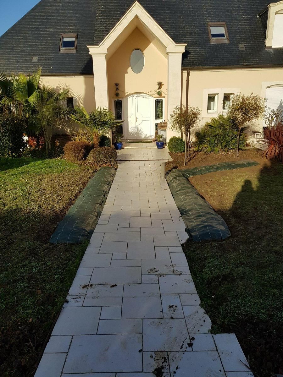 Aménagement d'une entrée de maison