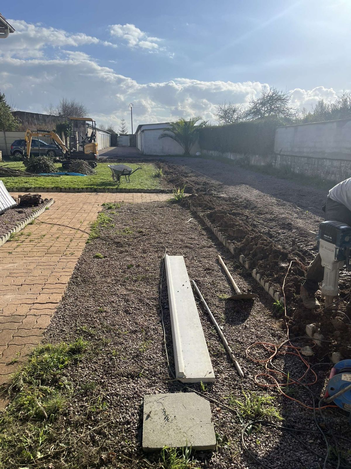 Aménagement d'un terrain