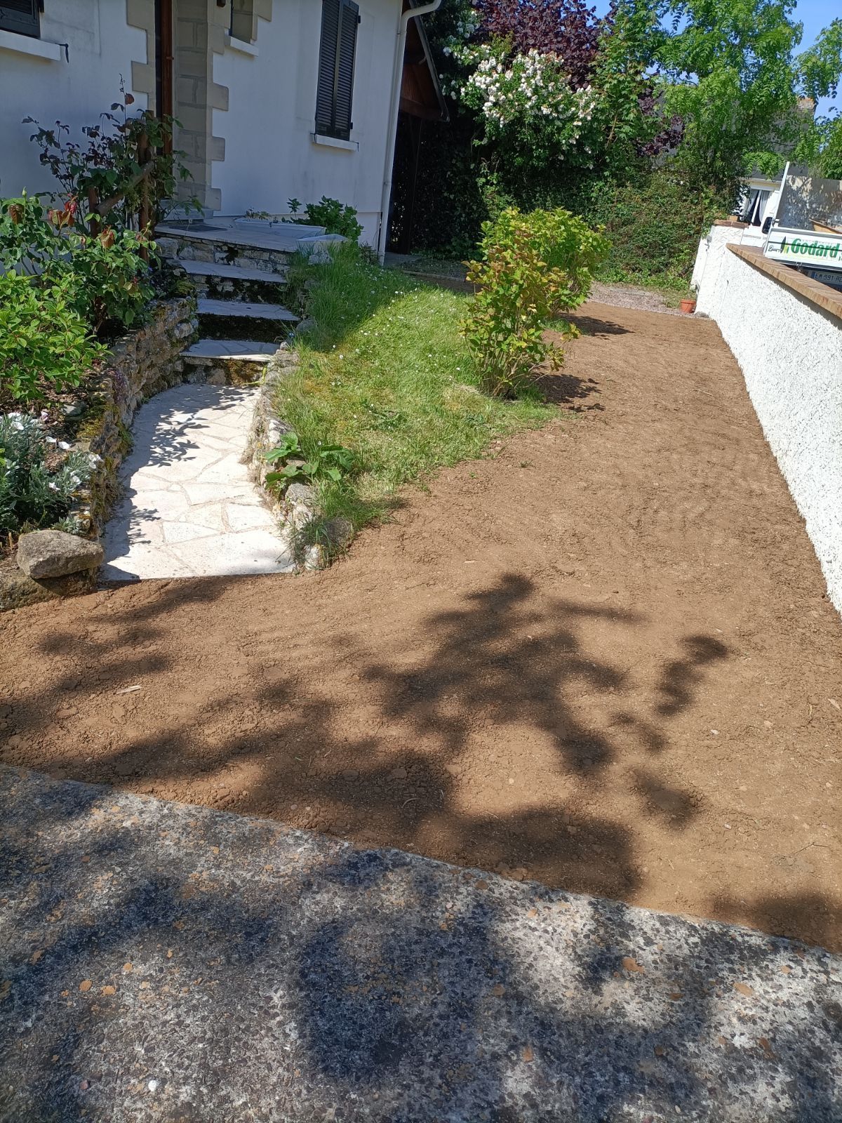 Aménagement en terre