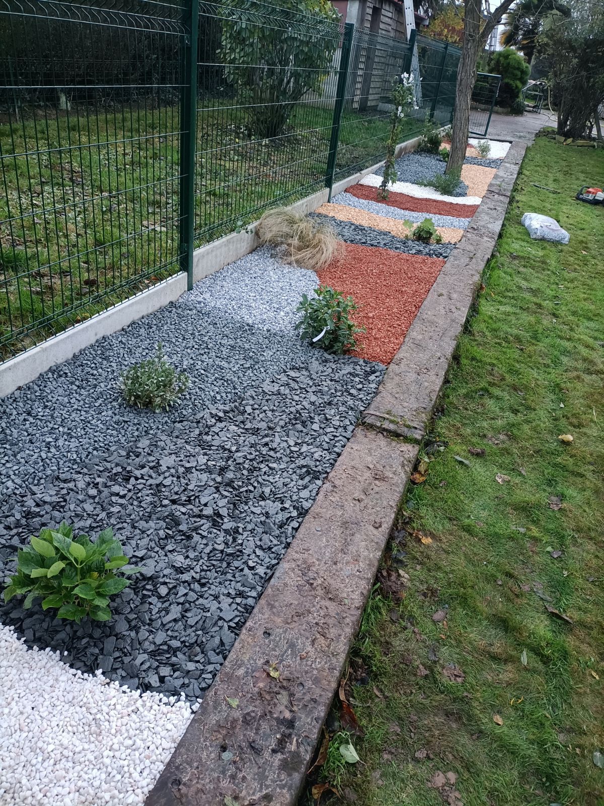 Aménagement de bordures