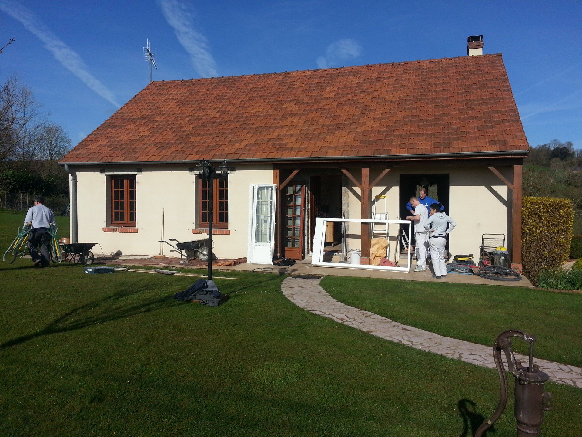 Aménagement extérieur Villers-Bocage