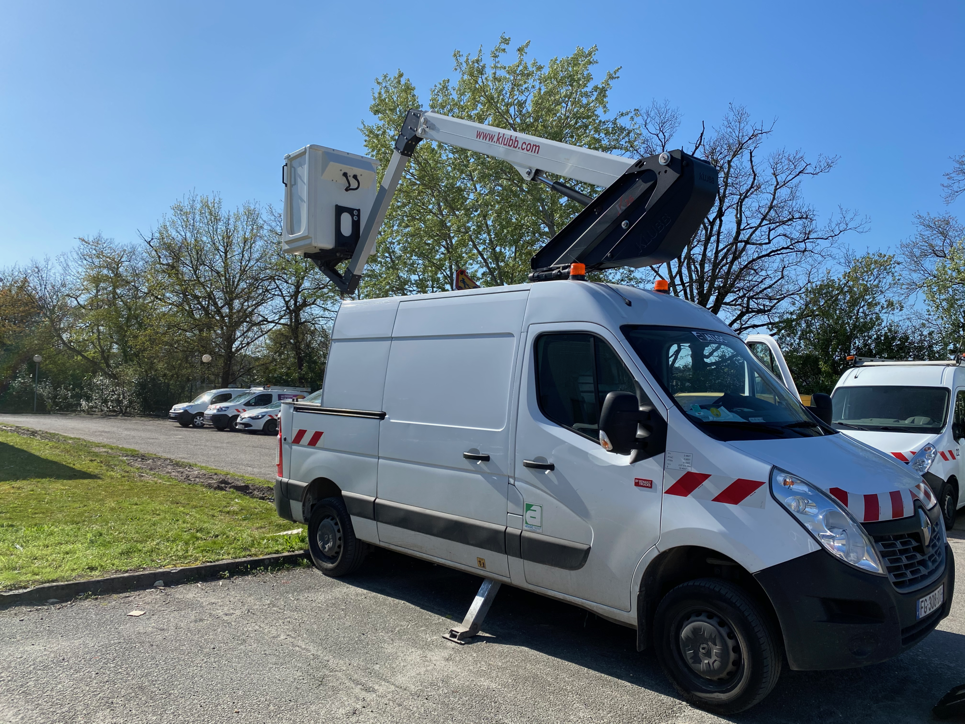 Nacelle sur véhicule