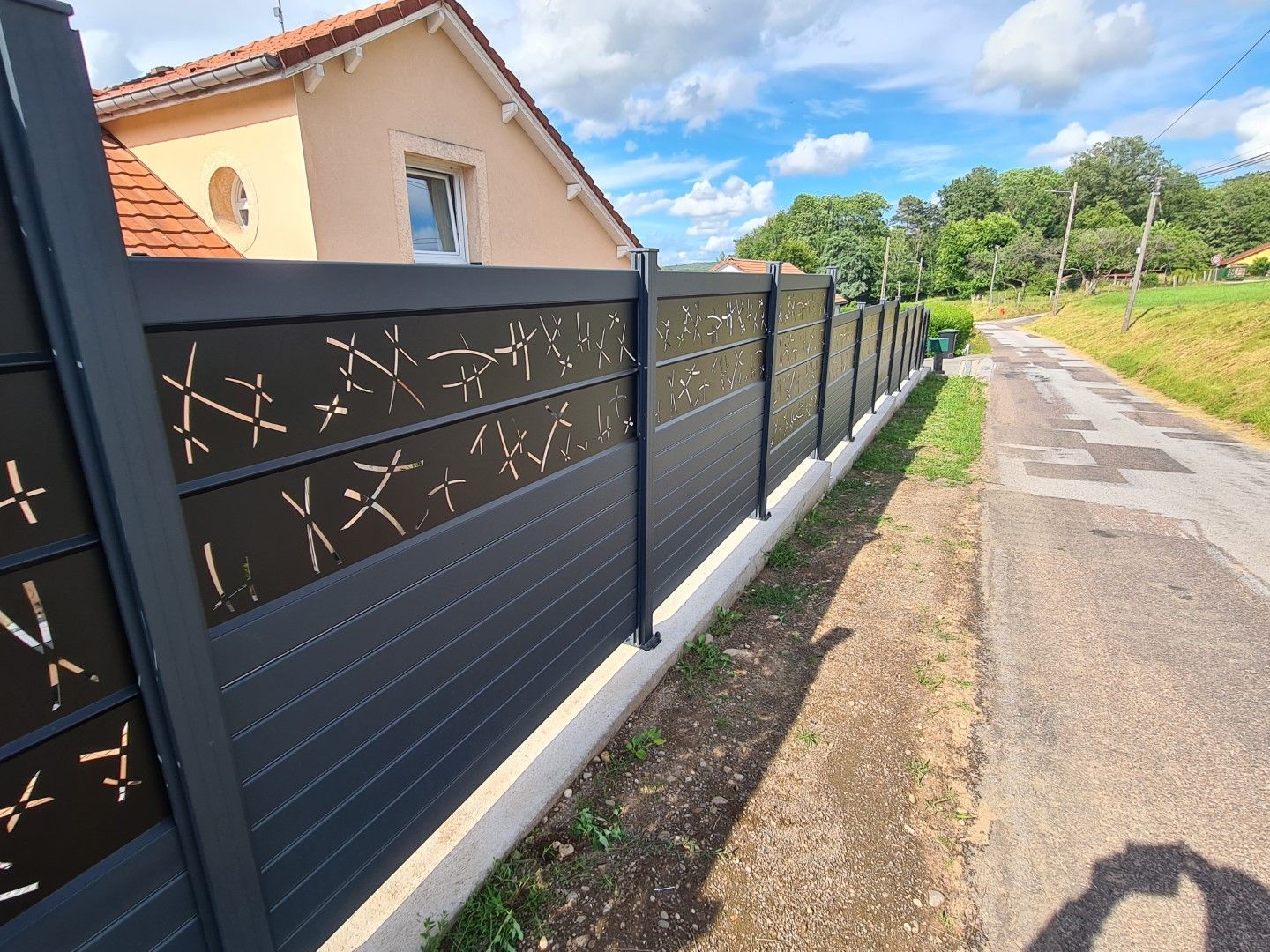 Claustras en aluminium
