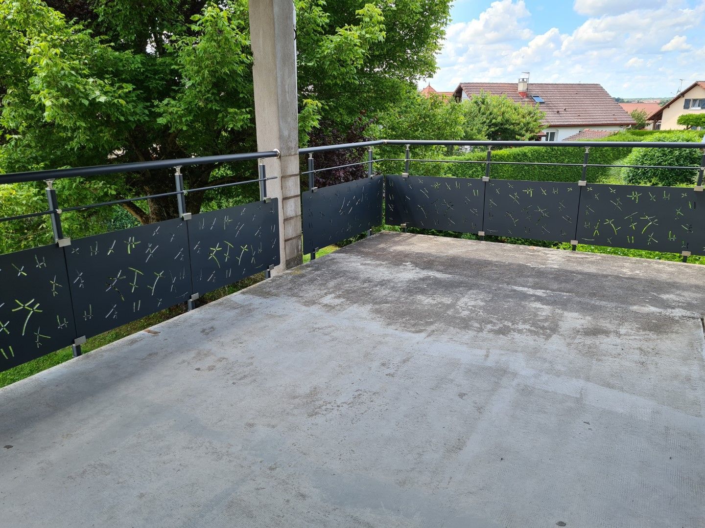 Une toute nouvelle balustrade