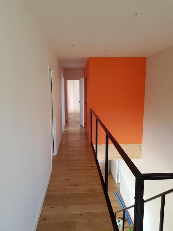 Peinture mur couloir