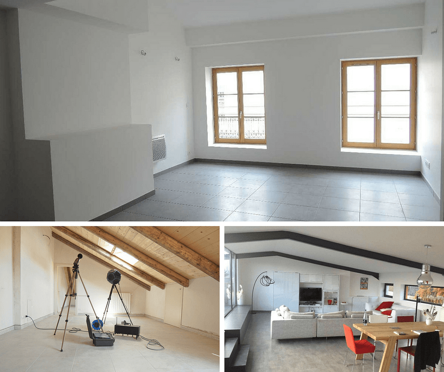 Cloison de placoplatre