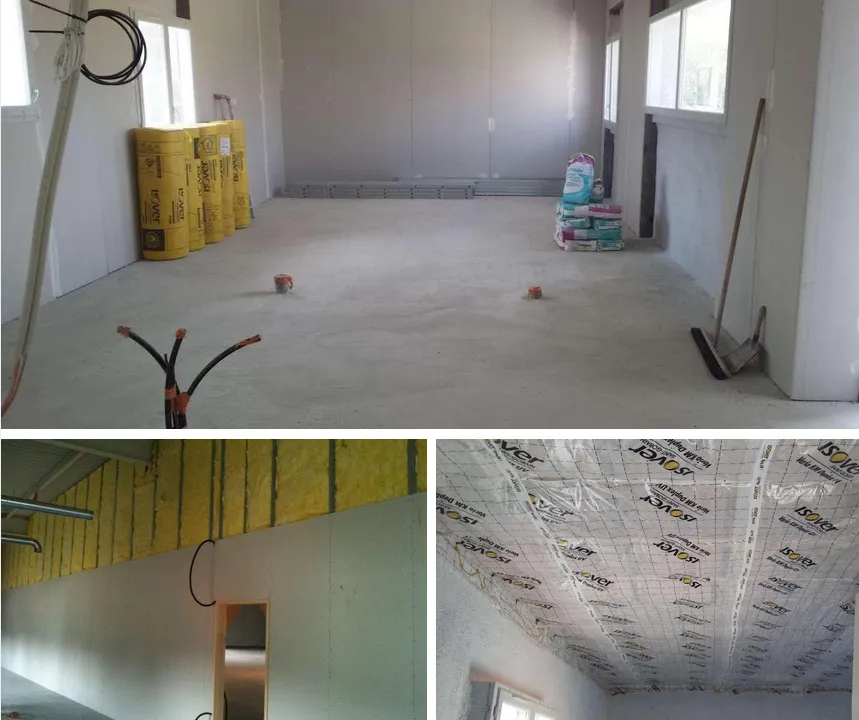 Isolation murs et plafonds