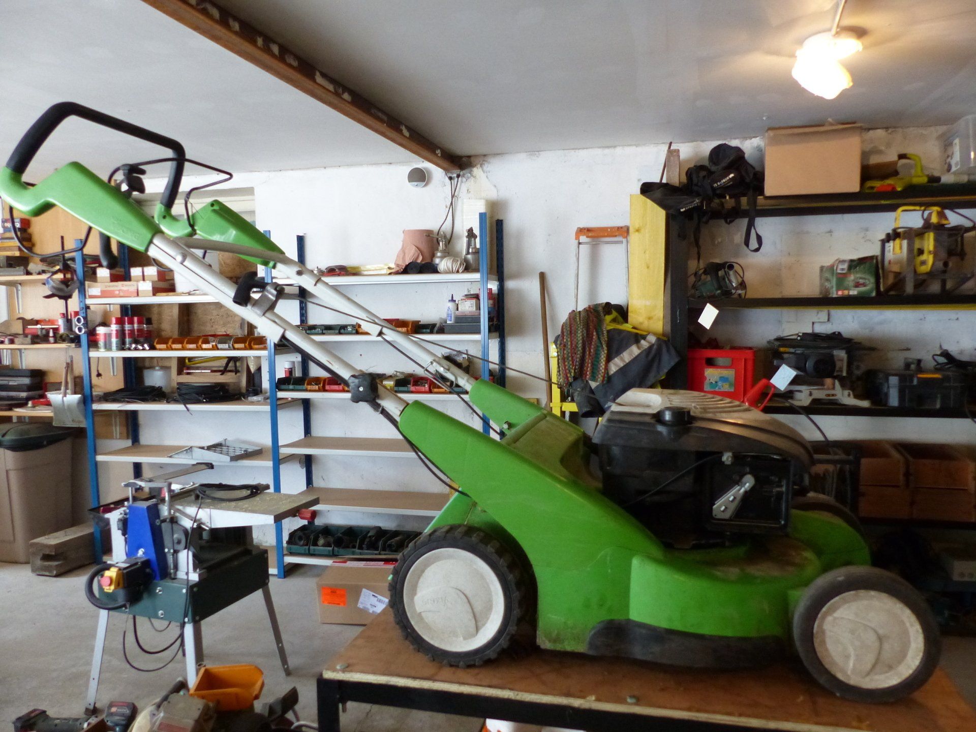 Réparation de tondeuse