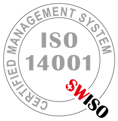 ISO 14001 Management System Zertifikat Schweiz