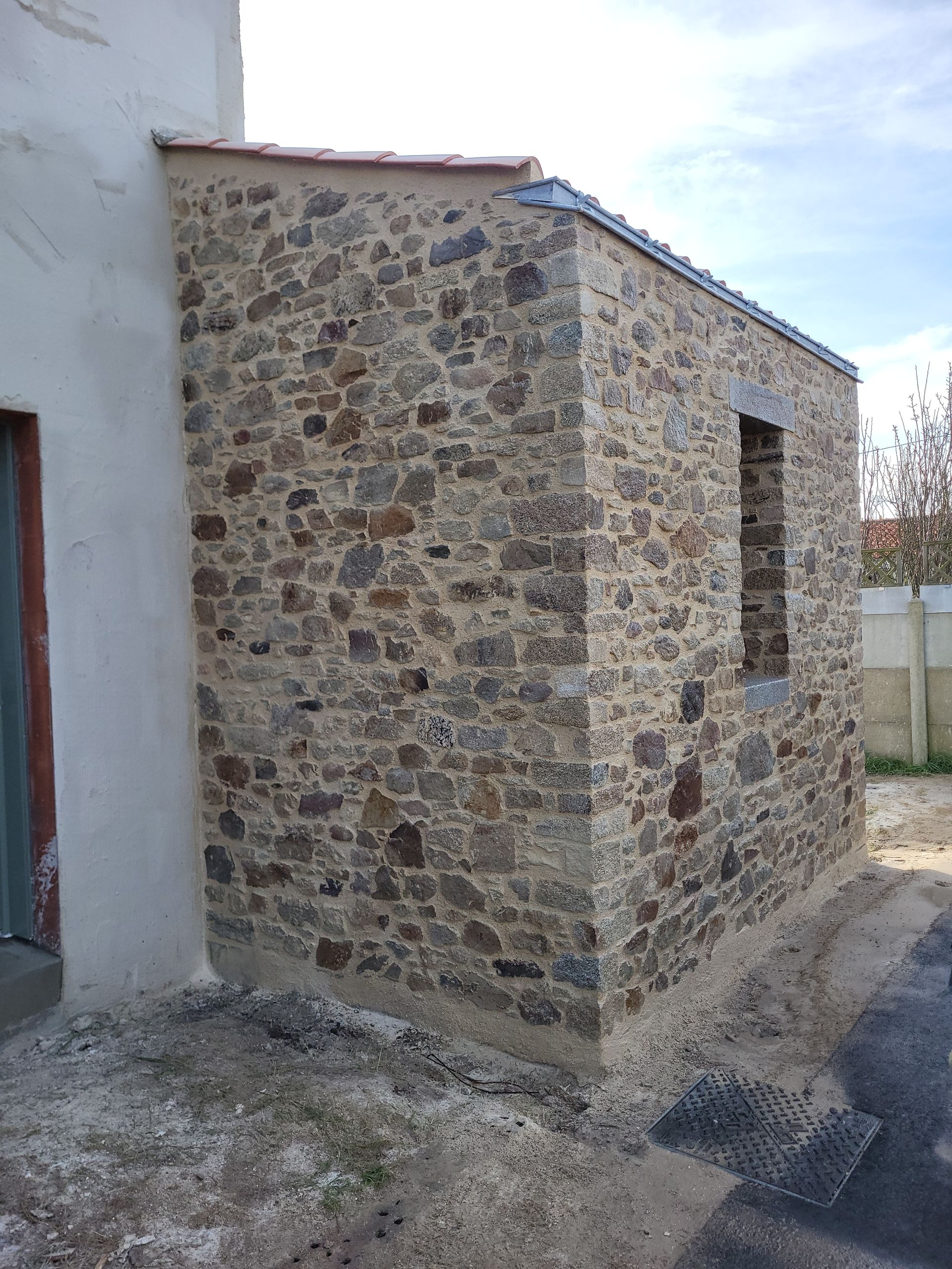 Vers la page pose de pierres.