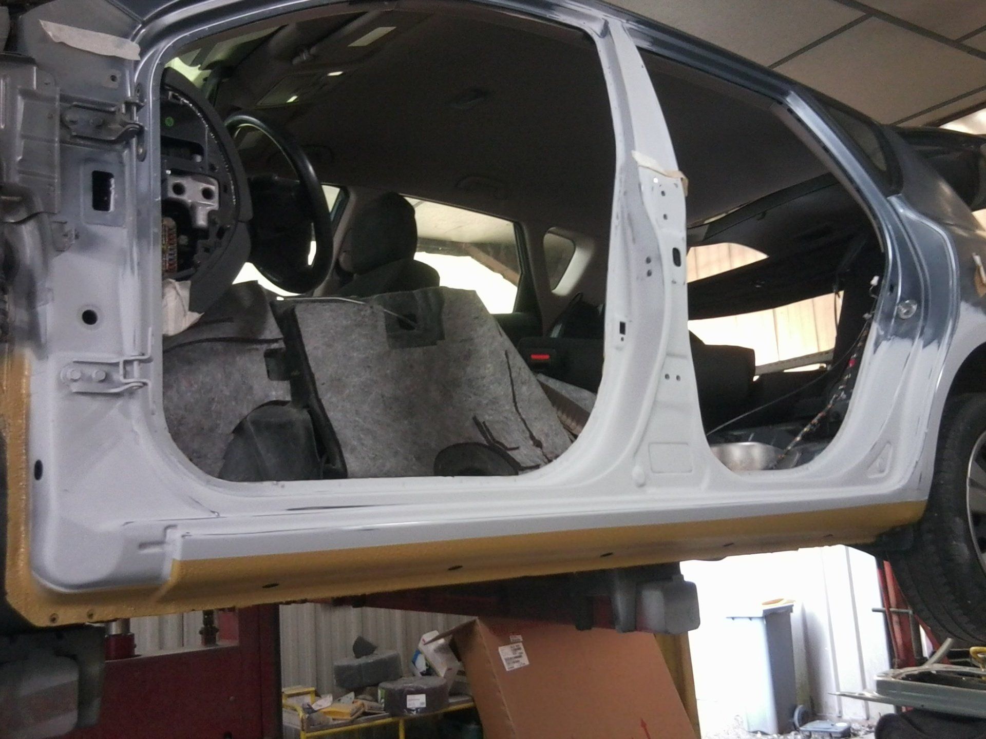 Avant mise en peinture