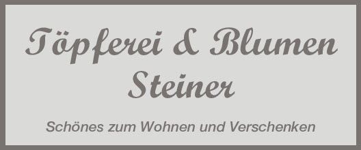 Logo | Töpferei & Blumen Steiner | Florist, Gebrauchskeramik & Dekoartikel | Roggwil BE