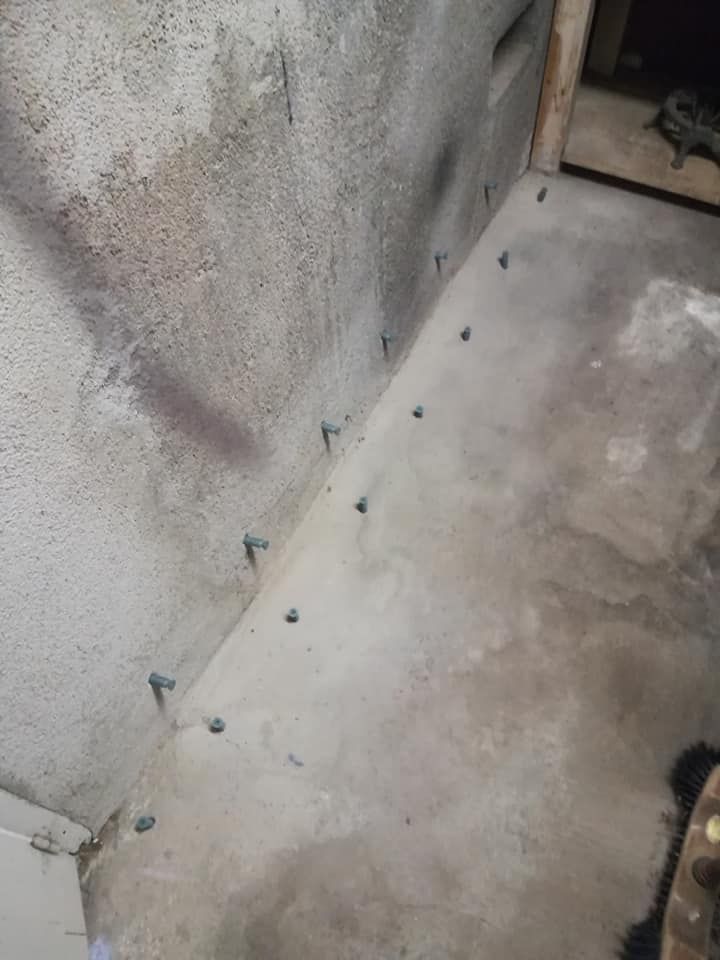 Un traitement de termites par injection.