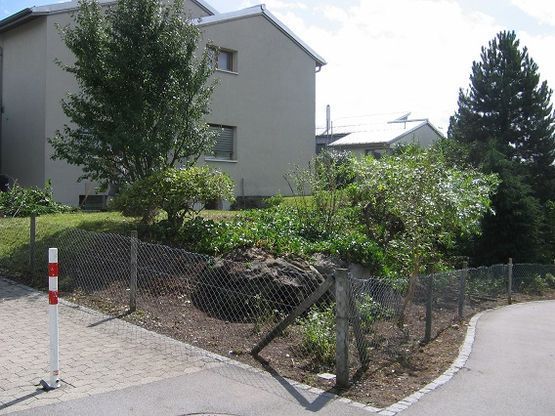 Garten, der von der Oettli's Allroundservice GmbH betreut wird