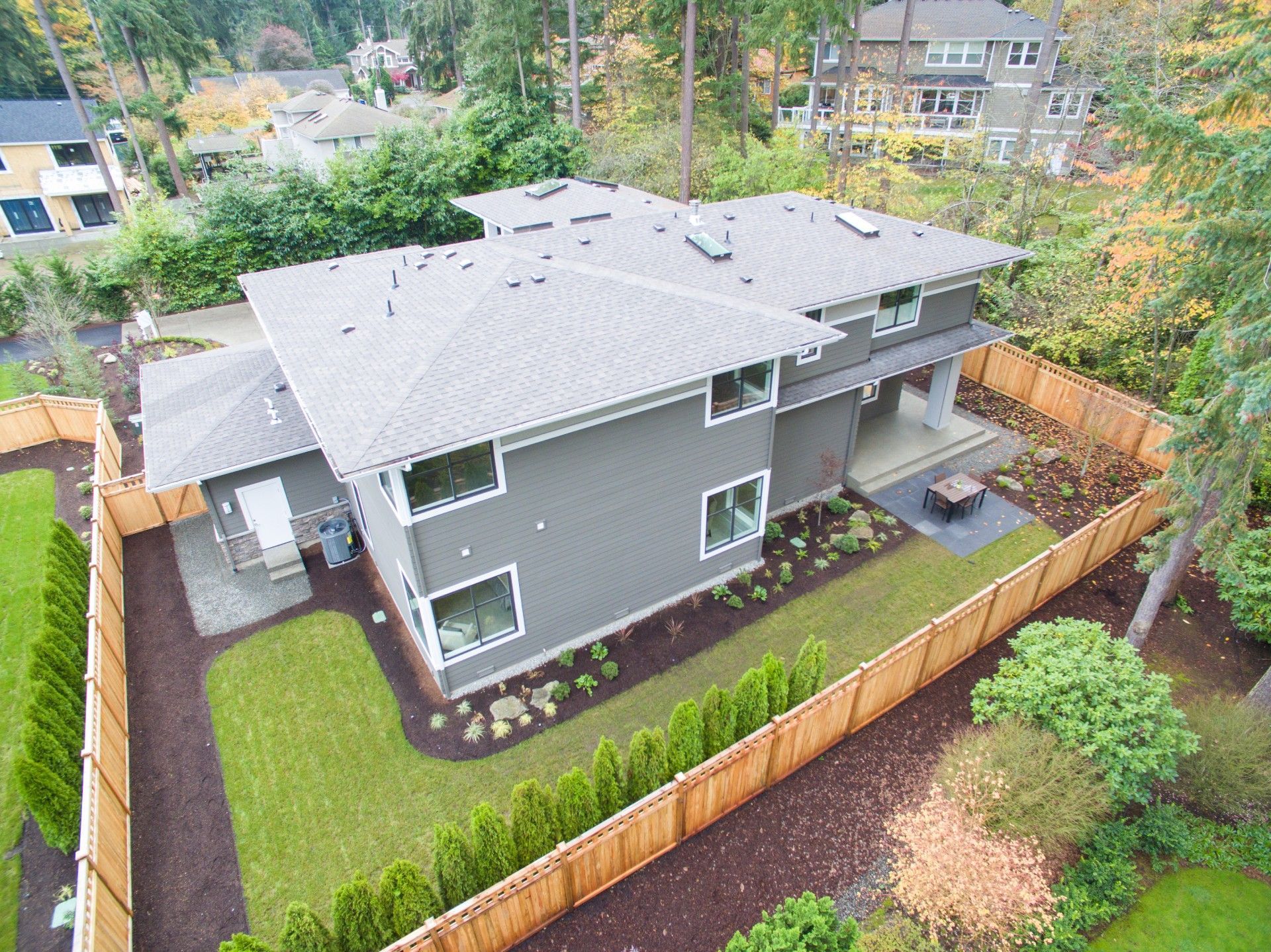 Überdachung Eingangsbereich, Zimmerei Folz