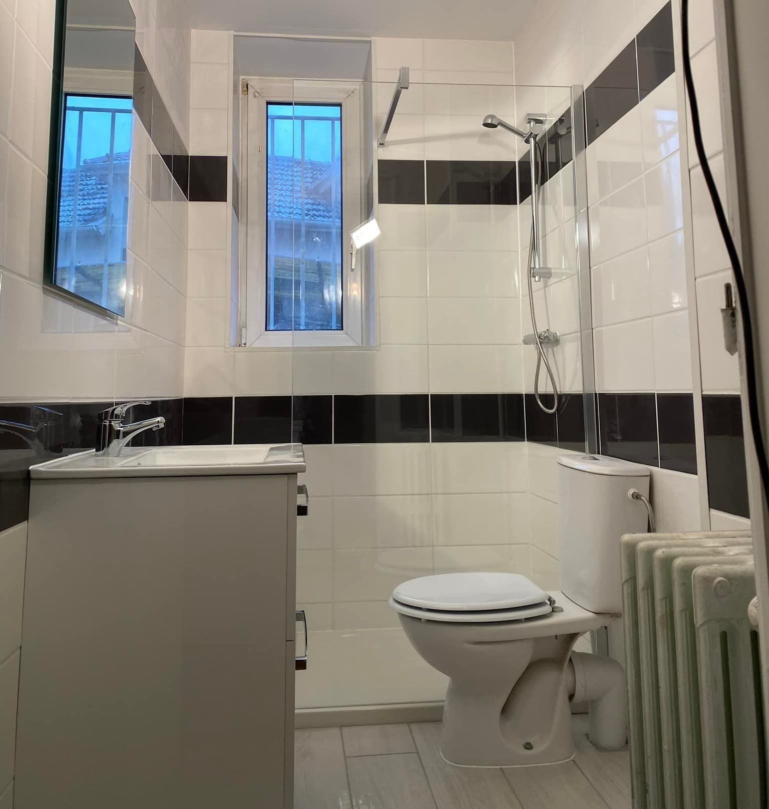 Salle de bains terminée