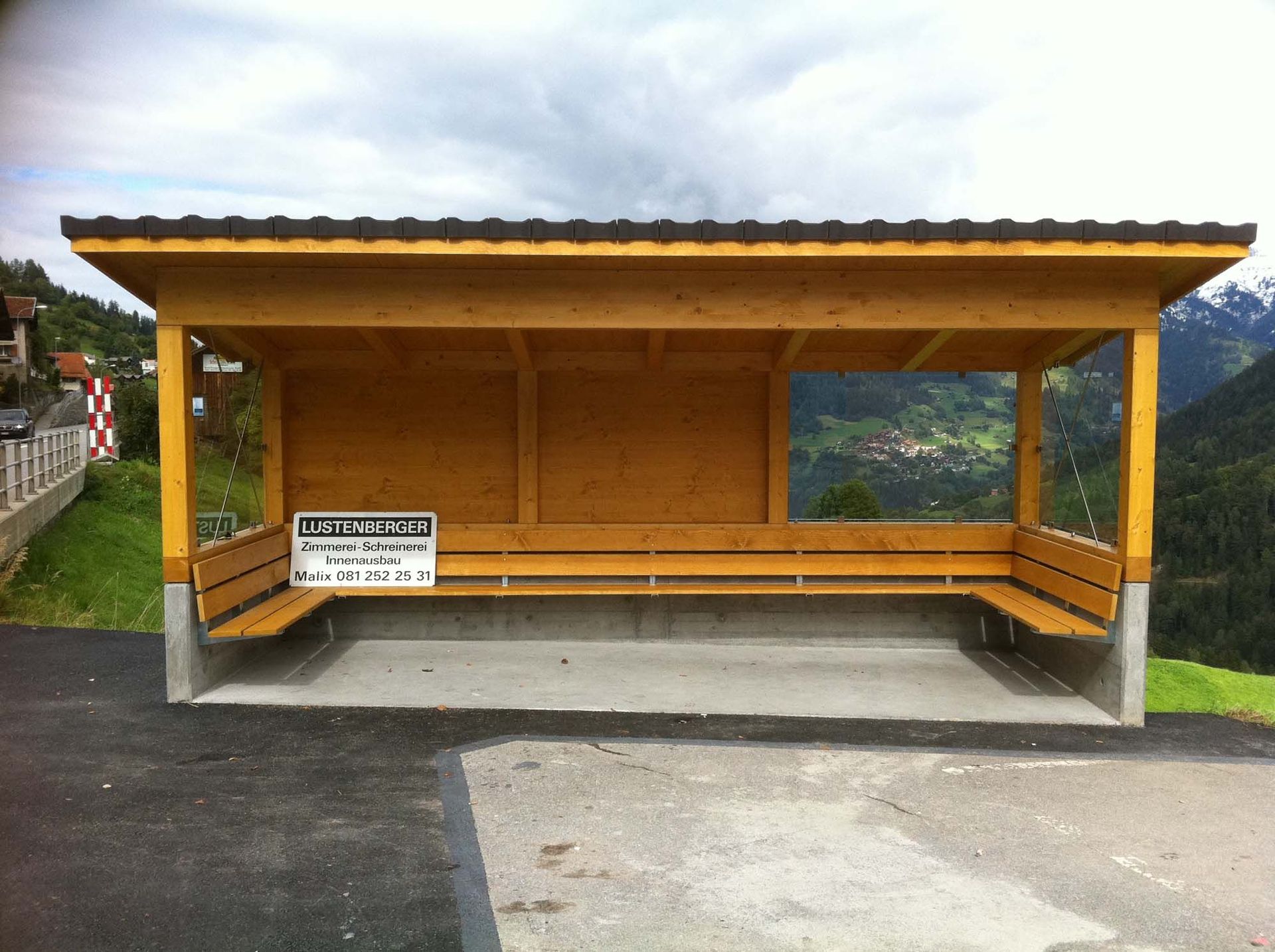 Zimmerei - Lustenberger Holzbau GmbH in Malix