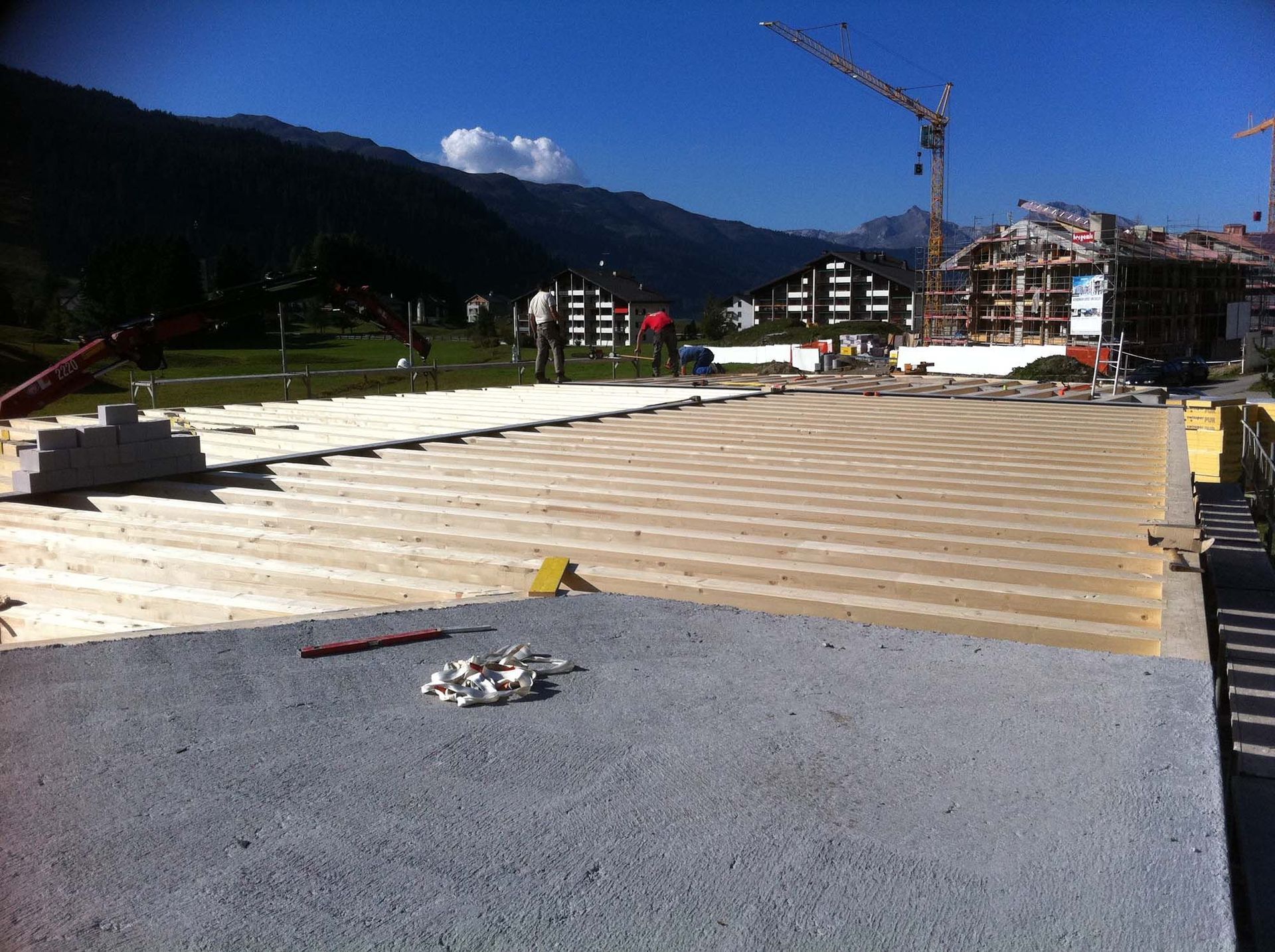 Zimmerei - Lustenberger Holzbau GmbH in Malix